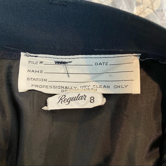 RALPH LAUREN for TWA Wool Midi Skirt Vintage 80’s Size 8 - Picture 7 of 7